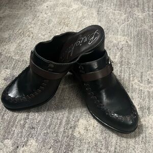 Brighton Mules Made in Brazil (says size 9M but I would classify them 8.5)